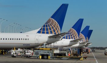 Pane no sistema de check-in atrasou todos os voos da United Airlines hoje