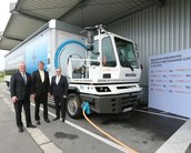 BMW passa a empregar primeiro caminhão elétrico em sua fábrica em Munique