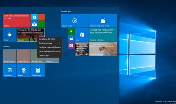 Windows 10: como trocar a cor do Menu Iniciar e personalizar suas tiles