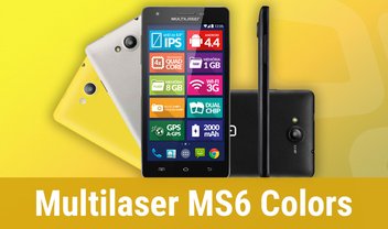 Review: smartphone Multilaser MS6 Colors – Preto P3312 [vídeo]