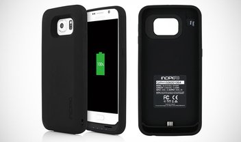 Case para Galaxy S6 e S6 Edge aumenta armazenamento e duração da bateria