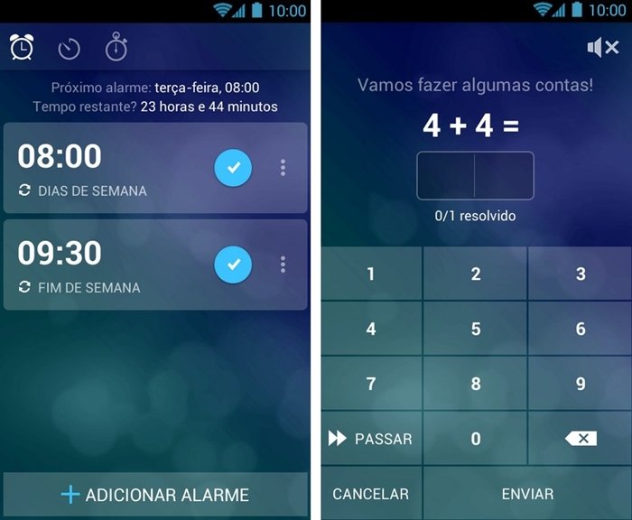 Como configurar o alarme ou despertador do Android