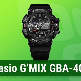 Imagem de Review: relógio inteligente Casio G’MIX GBA-400