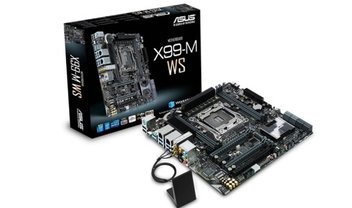 ASUS anuncia placa-mãe compacta X99-M WS para servidores e workstations