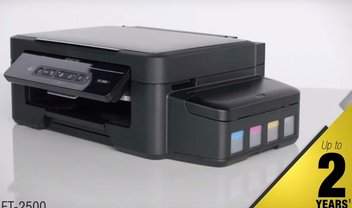 Novas impressoras da Epson vêm com tanques de tinta que duram dois anos