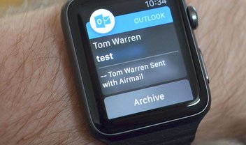 App de email do Microsoft Outlook chega ao Apple Watch