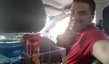 Taxista de BH passa a oferecer água e bombons para concorrer com Uber