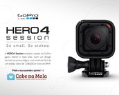 Parceria TecMundo e Cabe na Mala: desconto exclusivo na GoPro HERO4 Session