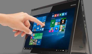 Toshiba apresenta notebook conversível 4K de 12,5 polegadas com Windows 10