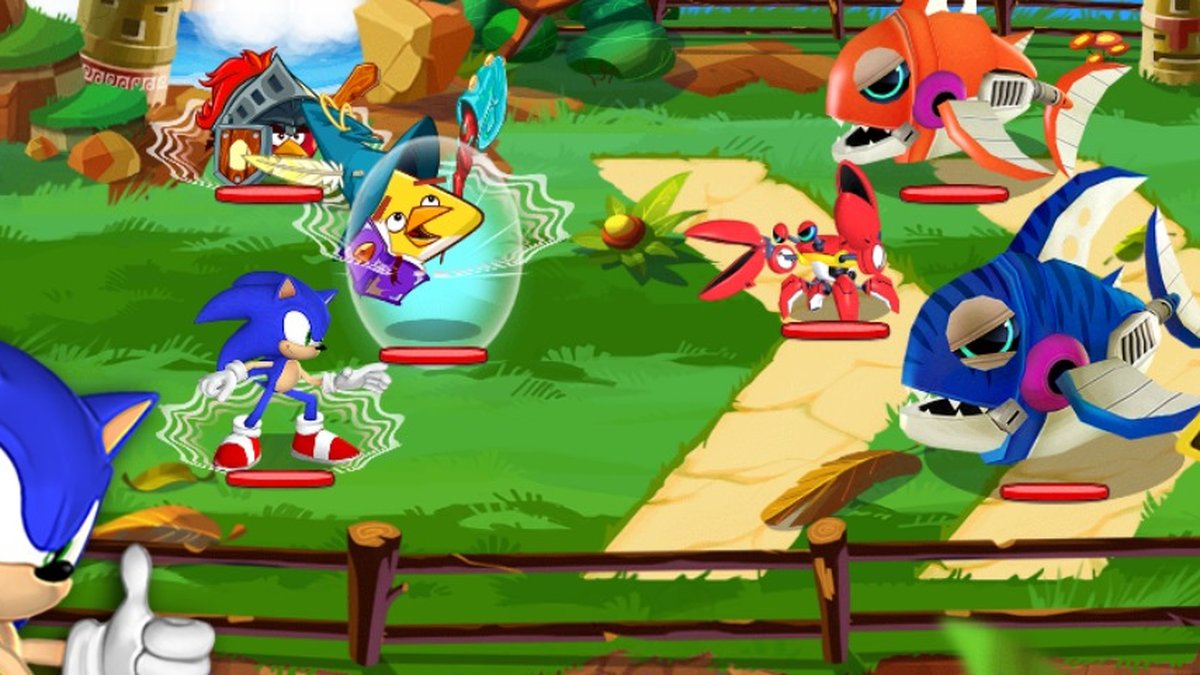 Angry Birds Epic ganha companhia de Sonic e mais itens especiais