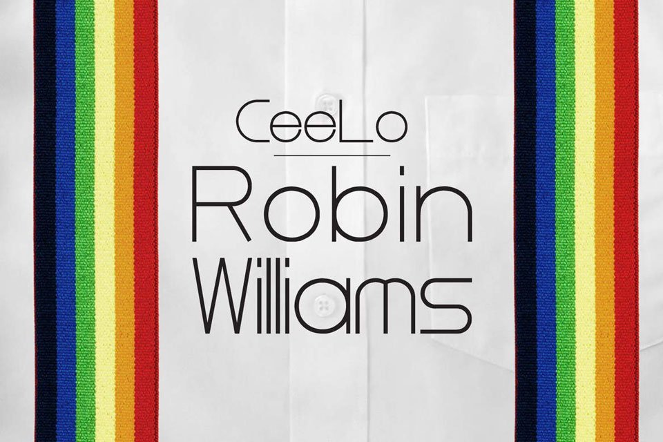 Imagem de Brinque com o Google no clipe 'Robin Williams', de CeeLo Green [vídeo]