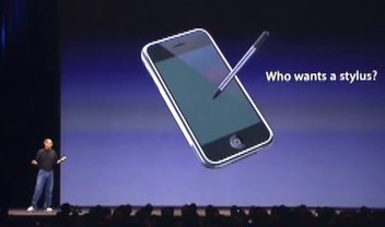 Steve Jobs odiava canetas stylus. O que ele acharia do Apple Pencil?