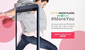 HTC e Spotify mostram qual música combina mais com a sua selfie