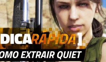 Dica rápida: MGS V – o jeito mais rápido de tornar Quiet sua aliada [vídeo]