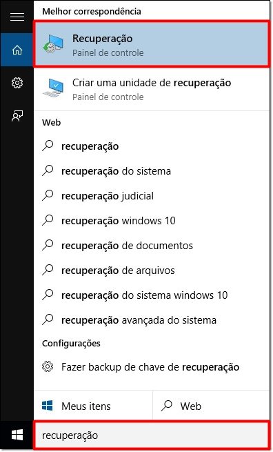 Guia de Solução de problemas no Windows 10