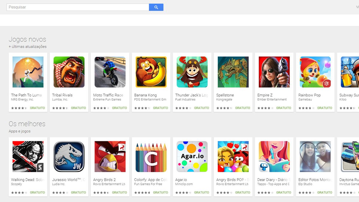 Melhores jogos do mundo gratis – Apps no Google Play