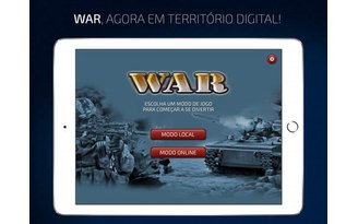 Testamos o classico jogo war para tabuleiro agora online 