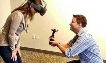 Empregado da Valve faz pedido de casamento com óculos de realidade virtual