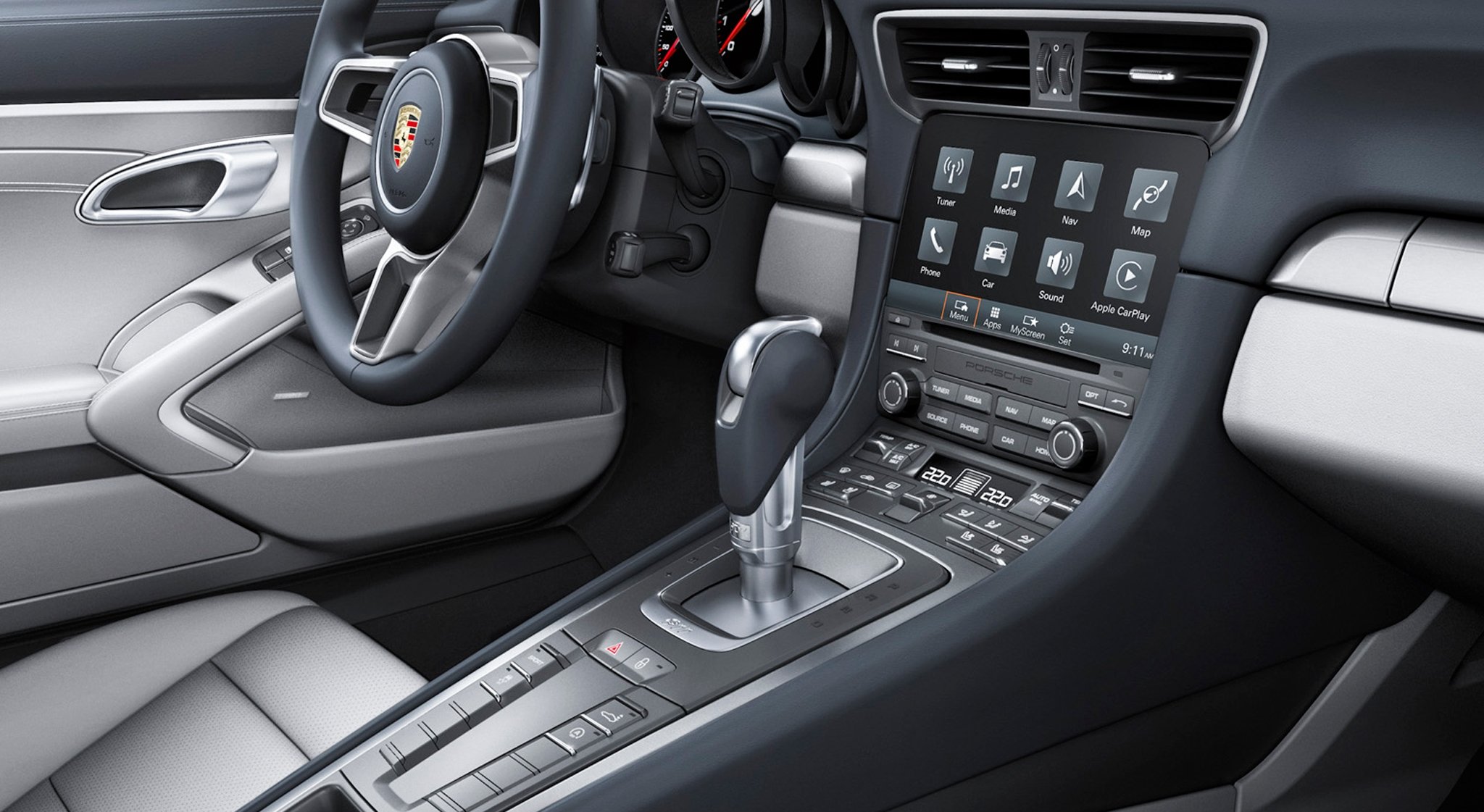 Novos Porsche 911 Carrera e Carrera S terão o CarPlay da Apple, mas não o  Android Auto do Google - MacMagazine