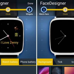 Imagem de Asus lança app para customizar a tela inicial do ZenWatch e ZenWatch 2