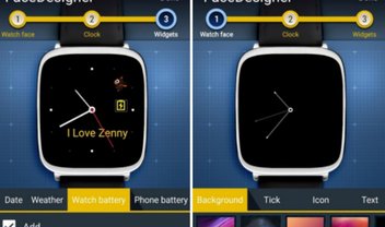 Asus lança app para customizar a tela inicial do ZenWatch e ZenWatch 2