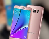 Galaxy Note 5 ganha duas novas cores: titânio e ouro rosado