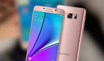 Galaxy Note 5 ganha duas novas cores: titânio e ouro rosado