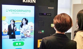 Só no Japão: que tal registrar selfies em máquinas de vendas?