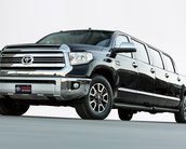 Tundrasine: Toyota apresenta limusine peso-pesado em Las Vegas