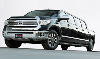 Tundrasine: Toyota apresenta limusine peso-pesado em Las Vegas