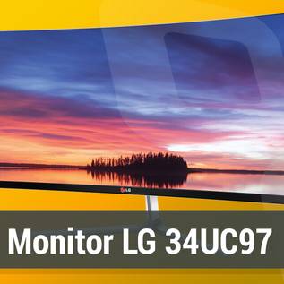 Imagem de Review: monitor LG Ultra Wide Curvo 34UC97