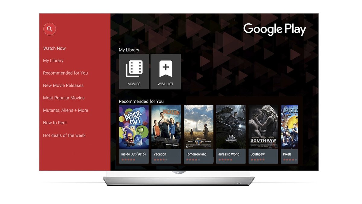 Google Play Filmes vai sumir das TVs com Android TV em outubro