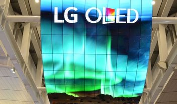 LG exibe maior painel OLED do mundo em aeroporto na Coreia do Sul