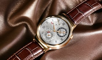 Huawei Watch ganha versão banhada a ouro rosa que custa US$ 699