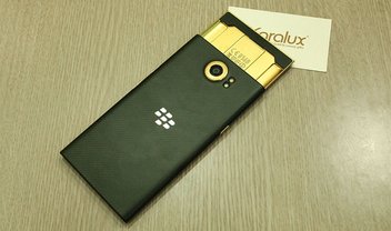 BlackBerry Priv banhado a ouro 24K custa 5 mil reais