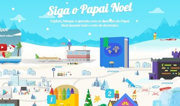 Siga o Papai Noel: Google renova plataforma natalina com vários