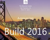 Anote aí! Microsoft marca dias e local para a conferência Build 2016