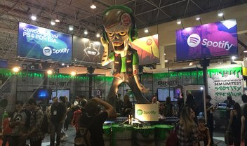 Em crescimento absurdo no país, Spotify dá um PS4 por dia na Comic Con 2015