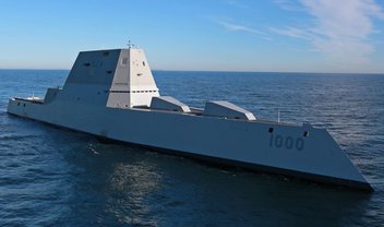 Zumwalt: o maior navio da marinha dos EUA faz primeiros testes no oceano