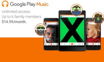 Google Play Music 'Família' também vai chegar ao Brasil