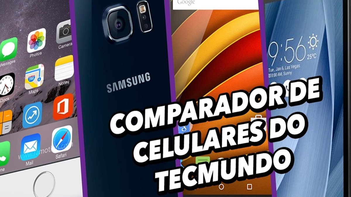 10 celulares mais populares no Comparador do TecMundo em Janeiro - TecMundo