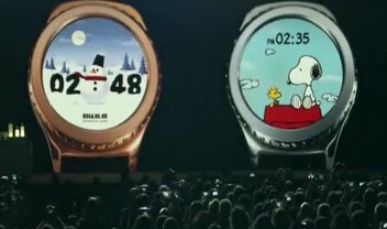 Se o Apple Watch tem o Mickey, o Samsung Gear S2 agora tem o Snoopy