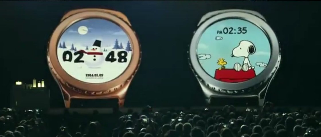 Se o Apple Watch tem o Mickey o Samsung Gear S2 agora tem o Snoopy TecMundo