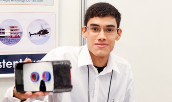 Jovem de Manaus cria óculos de realidade virtual feitos de fibra de carbono