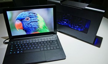 Primeiro ultrabook Razer tem poder de desktop com um 'amiguinho poderoso'