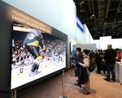 Samsung apresenta video wall com a moldura mais fina do mundo na CES 2016