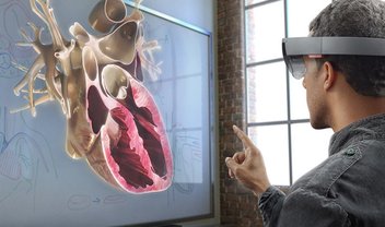 Bateria do HoloLens, da Microsoft, dura até 5,5 horas de uso