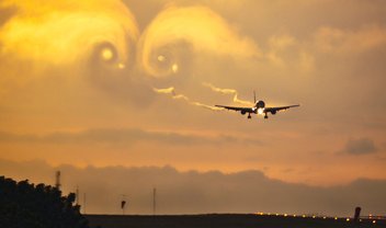 É assim que um avião fica após uma turbulência violenta