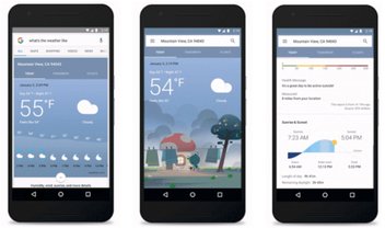 Previsão do tempo no Google Now ganha visual novo e mais informações