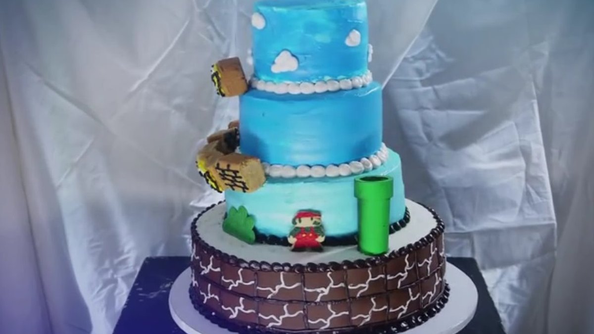 Primeira fase de Super Mario Bros. é recriada em um bolo [vídeo] - TecMundo